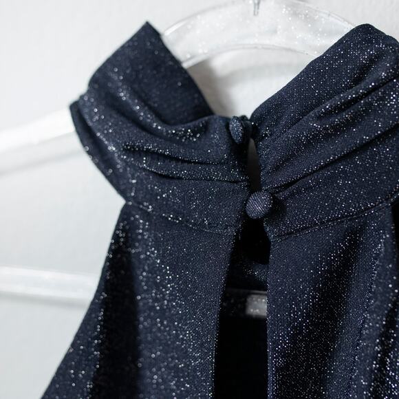 NWT Heartloom Whitney Halter Neck Side Slit Sparkly Party Dress Size M - Picture 7 of 12